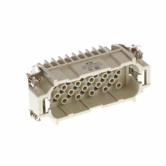 T2020402101-000 TE Connectivity AMP Connectors  Heavy Duty Connector Inserts Modules